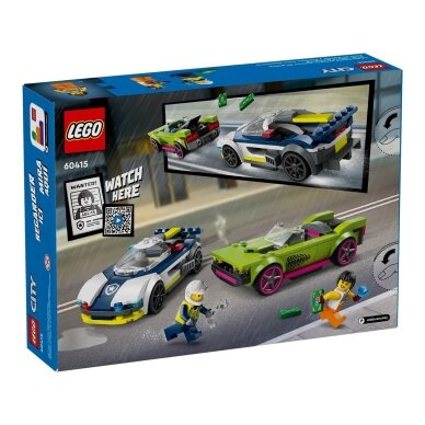 LEGO CITY 60415 POLICE CAR AND MUSCLE CAR CHASE 1 LEGO CITY 60415 POLICE CAR AND MUSCLE CAR CHASE 1