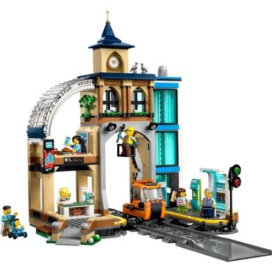 LEGO CITY 60469 Centrinė traukinių stotis 2