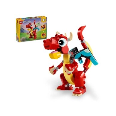 LEGO Creator 3-in-1 31145 Raudonasis drakonas LEGO Creator 3-in-1 31145 Raudonasis drakonas