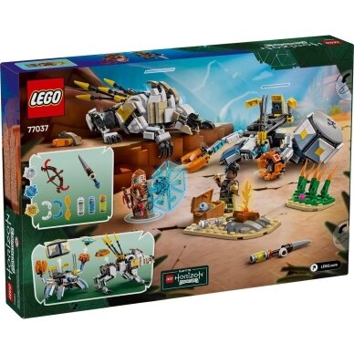 LEGO Horizon 77037 Aloy ir Varl prieš Shell-Walker ir Sawtooth 1