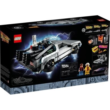LEGO® ICONS 10300 LAIKO MAŠINA IŠ FILMO „ATGAL Į ATEITĮ“ 1