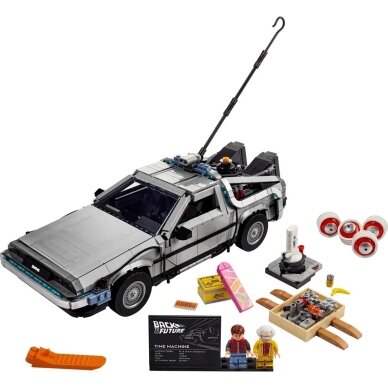 LEGO® ICONS 10300 LAIKO MAŠINA IŠ FILMO „ATGAL Į ATEITĮ“ 2 LEGO® ICONS 10300 LAIKO MAŠINA IŠ FILMO „ATGAL Į ATEITĮ“ 2