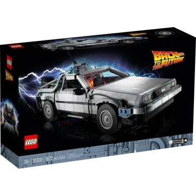 LEGO® ICONS 10300 LAIKO MAŠINA IŠ FILMO „ATGAL Į ATEITĮ“