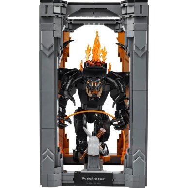 LEGO ICONS 10367 The Lord of the Rings: Balrog Book Nook 2