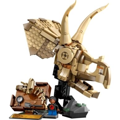 LEGO JURASSIC WORLD 76969 Dinosaur Fossils: Triceratops Skull 2 LEGO JURASSIC WORLD 76969 Dinosaur Fossils: Triceratops Skull 2