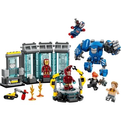 LEGO Marvel 76315 Geležinio žmogaus laboratorija: Šarvų salė 2