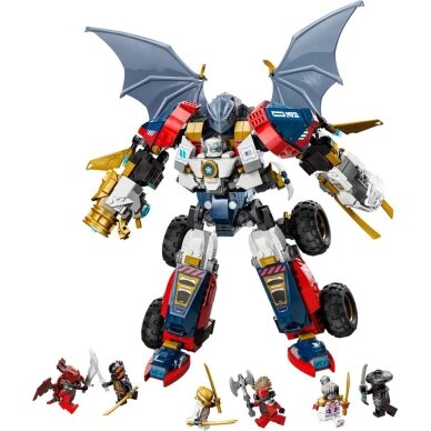LEGO NINJAGO 71834 Zeino ultra kombinuojamas robotas 2 LEGO NINJAGO 71834 Zeino ultra kombinuojamas robotas 2