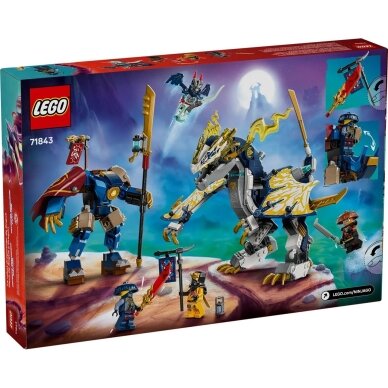 LEGO NINJAGO 71843 Pabėgėlio Mecho Drakono raitelis 1 LEGO NINJAGO 71843 Pabėgėlio Mecho Drakono raitelis 1