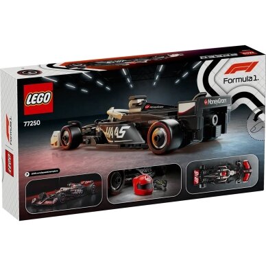 LEGO Speed Champions 77250 MoneyGram Haas F1 Team VF-24 lenktyninis bolidas 1 LEGO Speed Champions 77250 MoneyGram Haas F1 Team VF-24 lenktyninis bolidas 1