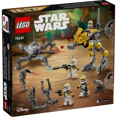 LEGO Star Wars 75431 327-osios žvaigždžių korpuso klonų būrio kovos rinkinys 1 LEGO Star Wars 75431 327-osios žvaigždžių korpuso klonų būrio kovos rinkinys 1