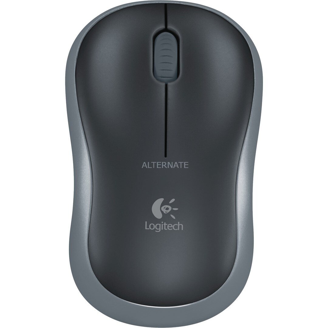 Logitech M185 belaidė optinė pelė, pilka 1