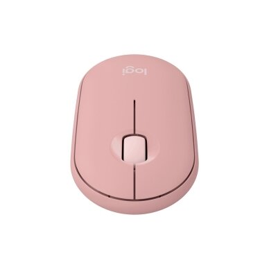 Logitech 910-007014 belaidė kelioninė pelė, abiem rankoms, RF + Bluetooth, 4000 DPI, rožinė 2 Logitech 910-007014 belaidė kelioninė pelė, abiem rankoms, RF + Bluetooth, 4000 DPI, rožinė 2