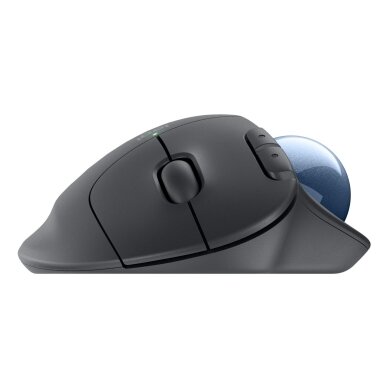 Logitech ERGO M575S belaidė ergonominė trackball pelė, grafito/mėlyna 2