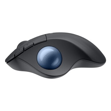 Logitech ERGO M575S belaidė ergonominė trackball pelė, grafito/mėlyna 1 Logitech ERGO M575S belaidė ergonominė trackball pelė, grafito/mėlyna 1