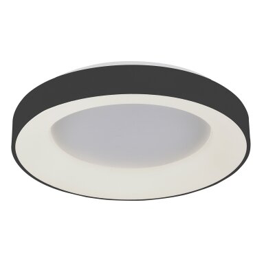 Lubinis šviestuvas Giulia 5304-840RC-BK-3, juodas, LED, 48 cm