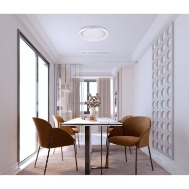 Lubinis šviestuvas Alessia 5280-850RC-WH-3, baltas, LED, 61 cm 1 Lubinis šviestuvas Alessia 5280-850RC-WH-3, baltas, LED, 61 cm 1