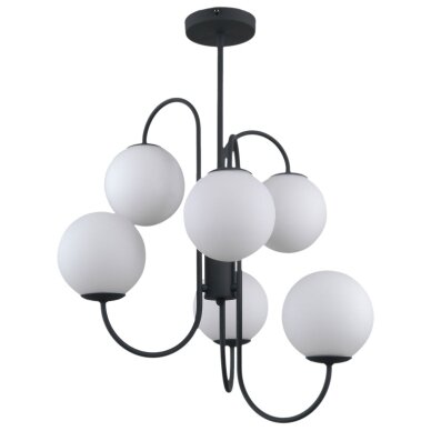 Lubinis Šviestuvas Gela PND-5500-6-BK 2 Lubinis Šviestuvas Gela PND-5500-6-BK 2