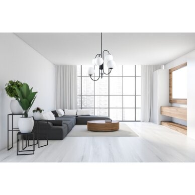 Lubinis Šviestuvas Gela PND-5500-6-BK 1 Lubinis Šviestuvas Gela PND-5500-6-BK 1