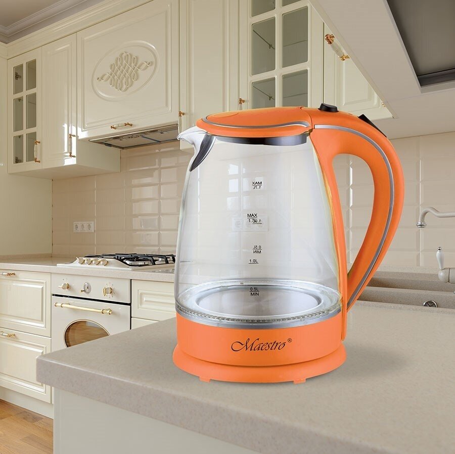 MAESTRO MR-064-ORANGE elektrinis virdulys 2