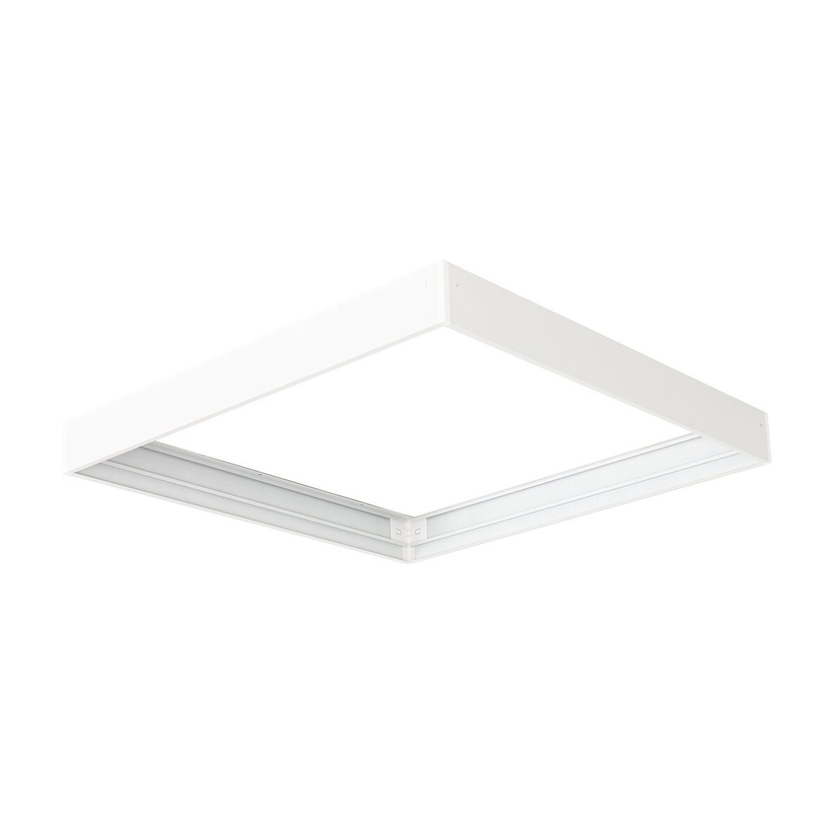 Merisma frame PLN-76009A-FR-WH panelių rėmas, matinis baltas, 60x60 cm 3 Merisma frame PLN-76009A-FR-WH panelių rėmas, matinis baltas, 60x60 cm 3