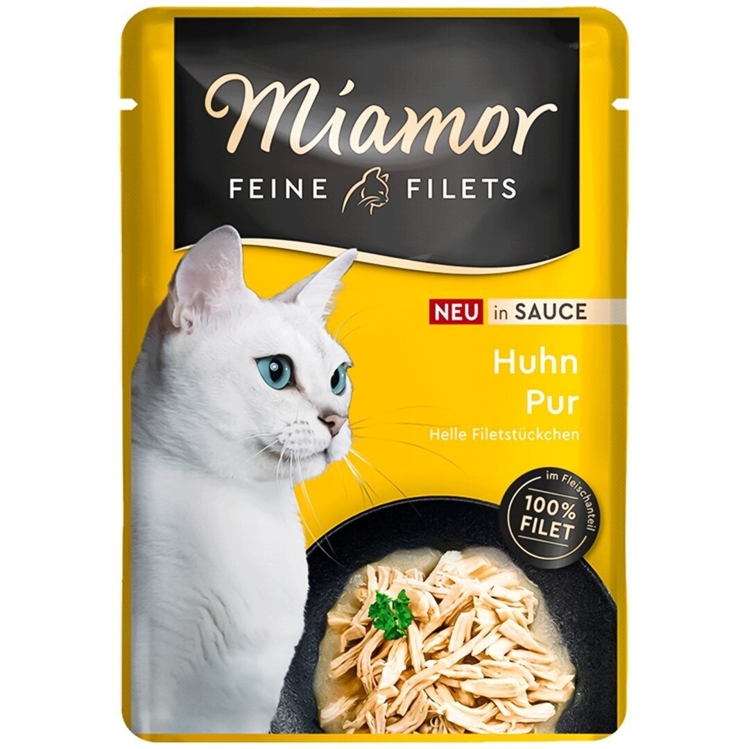 MIAMOR Feine Filets vištienos filė padaže - šlapias kačių ėdalas - 100 g MIAMOR Feine Filets vištienos filė padaže - šlapias kačių ėdalas - 100 g