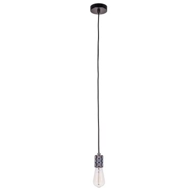 Millenia DS-M-010-03 MATT BLACK modernus pakabinamas šviestuvo laikiklis, matinės juodos spalvos, 4,8 cm