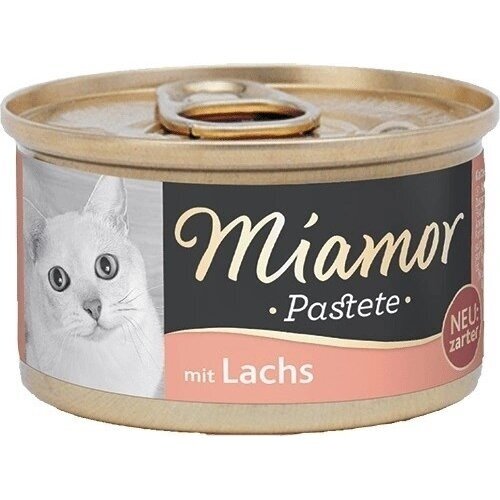 MIAMOR Pastete lašiša - šlapias kačių ėdalas - 85 g MIAMOR Pastete lašiša - šlapias kačių ėdalas - 85 g