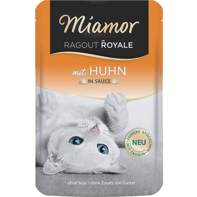 MIAMOR Ragout Royale vištienos padaže - šlapias kačių ėdalas - 100 g MIAMOR Ragout Royale vištienos padaže - šlapias kačių ėdalas - 100 g