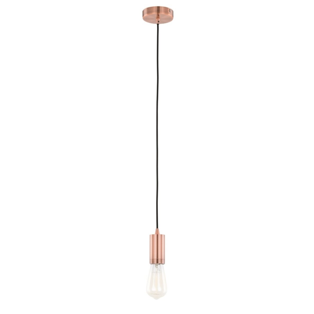 Moderna DS-M-038 RED COPPER modernus pakabinamas šviestuvo laikiklis, raudono vario spalvos, 4,7 cm