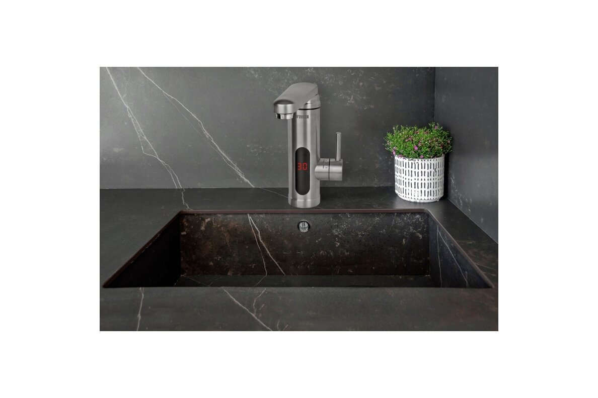 Aquecedor de água instantâneo N'OVEEN IWH560, 3600 W, Inox 2 Aquecedor de água instantâneo N'OVEEN IWH560, 3600 W, Inox 2