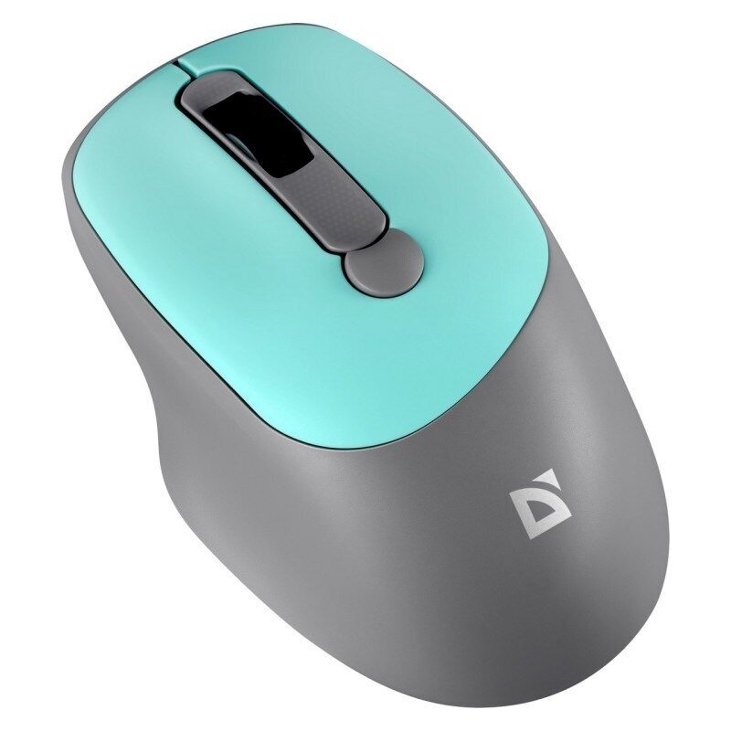 MOUSE DEFENDER FEAM MM-296 RF SILENT MINT belaidė optinė pelė 2