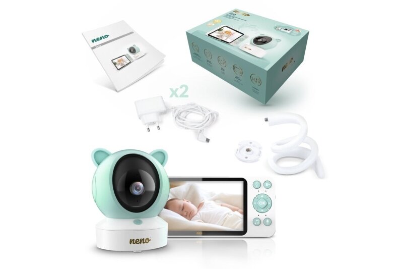 Neno Ivo – rotierende Video-Babyphone mit kabellosem Empfänger 3 Neno Ivo – rotierende Video-Babyphone mit kabellosem Empfänger 3
