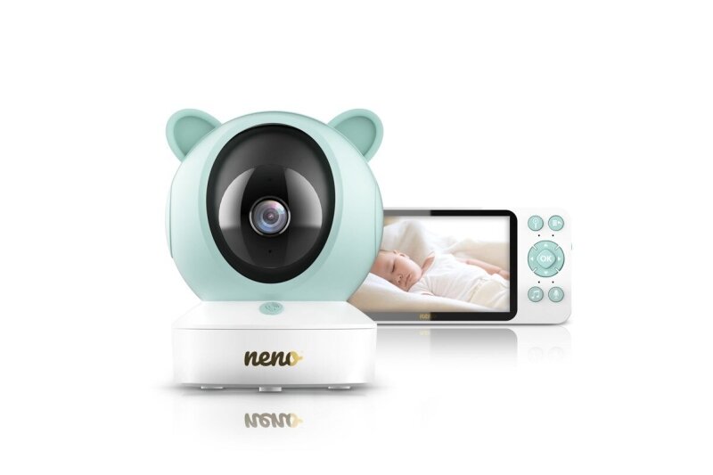 Neno Ivo – rotierende Video-Babyphone mit kabellosem Empfänger Neno Ivo – rotierende Video-Babyphone mit kabellosem Empfänger
