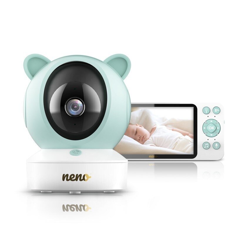 Neno Ivo – rotējošs video bērnu monitors ar bezvadu uztvērēju