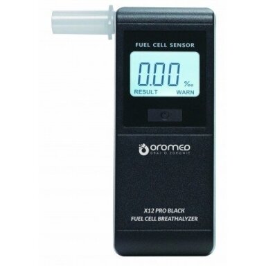 „Oromed X12 PRO BLACK“ alkoholio matuoklis
