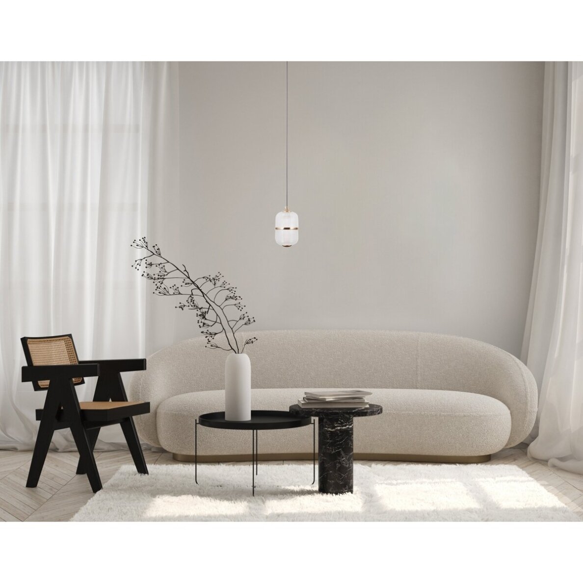 Pakabinamas šviestuvas Alani PND-34375-1-HBR 1 Pakabinamas šviestuvas Alani PND-34375-1-HBR 1