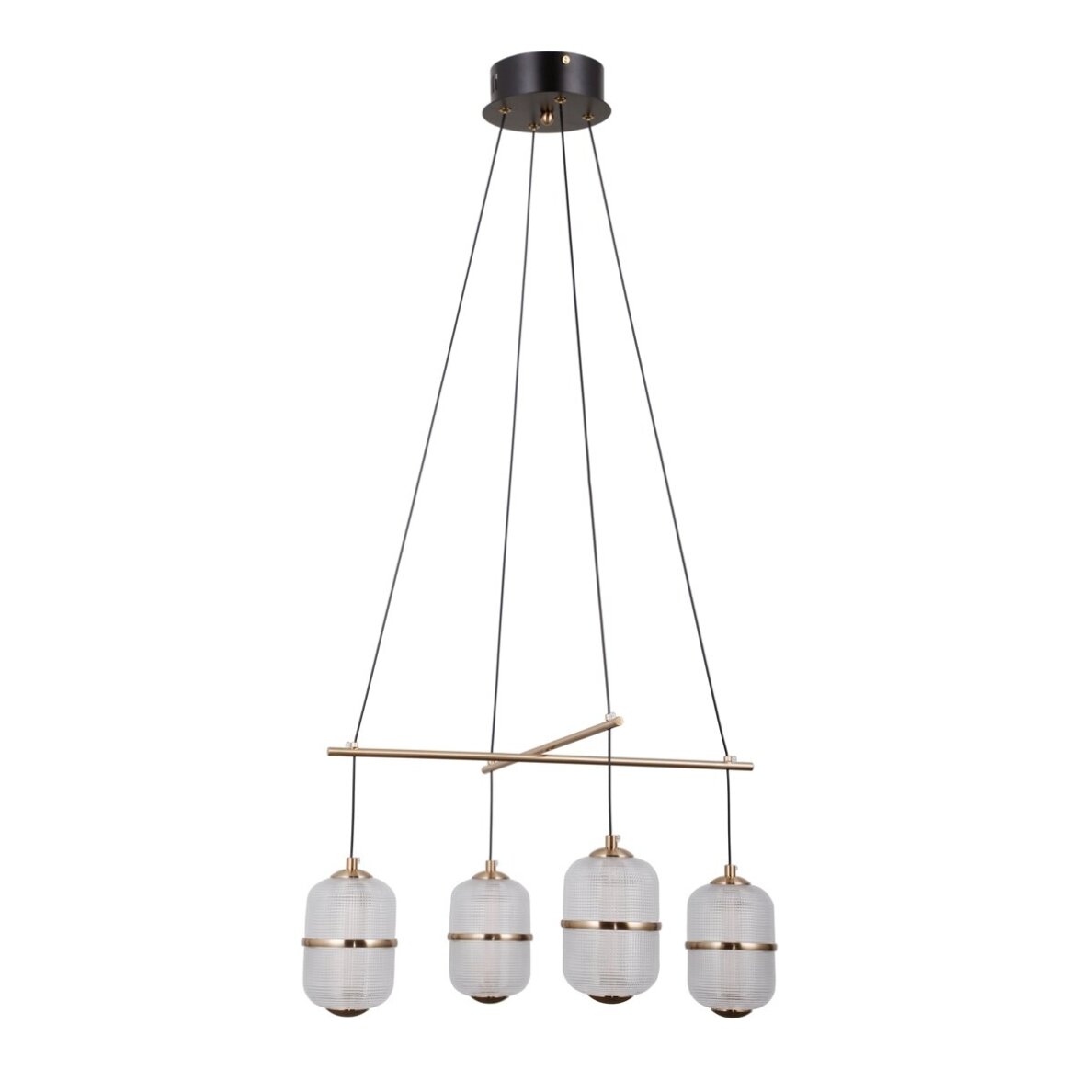 Pakabinamas šviestuvas Alani PND-34375-4-BK