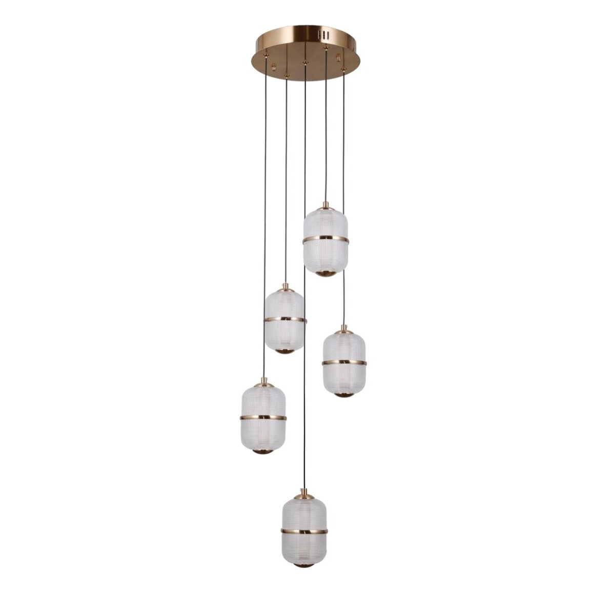 Pakabinamas šviestuvas Alani PND-34375-5-HBR Pakabinamas šviestuvas Alani PND-34375-5-HBR
