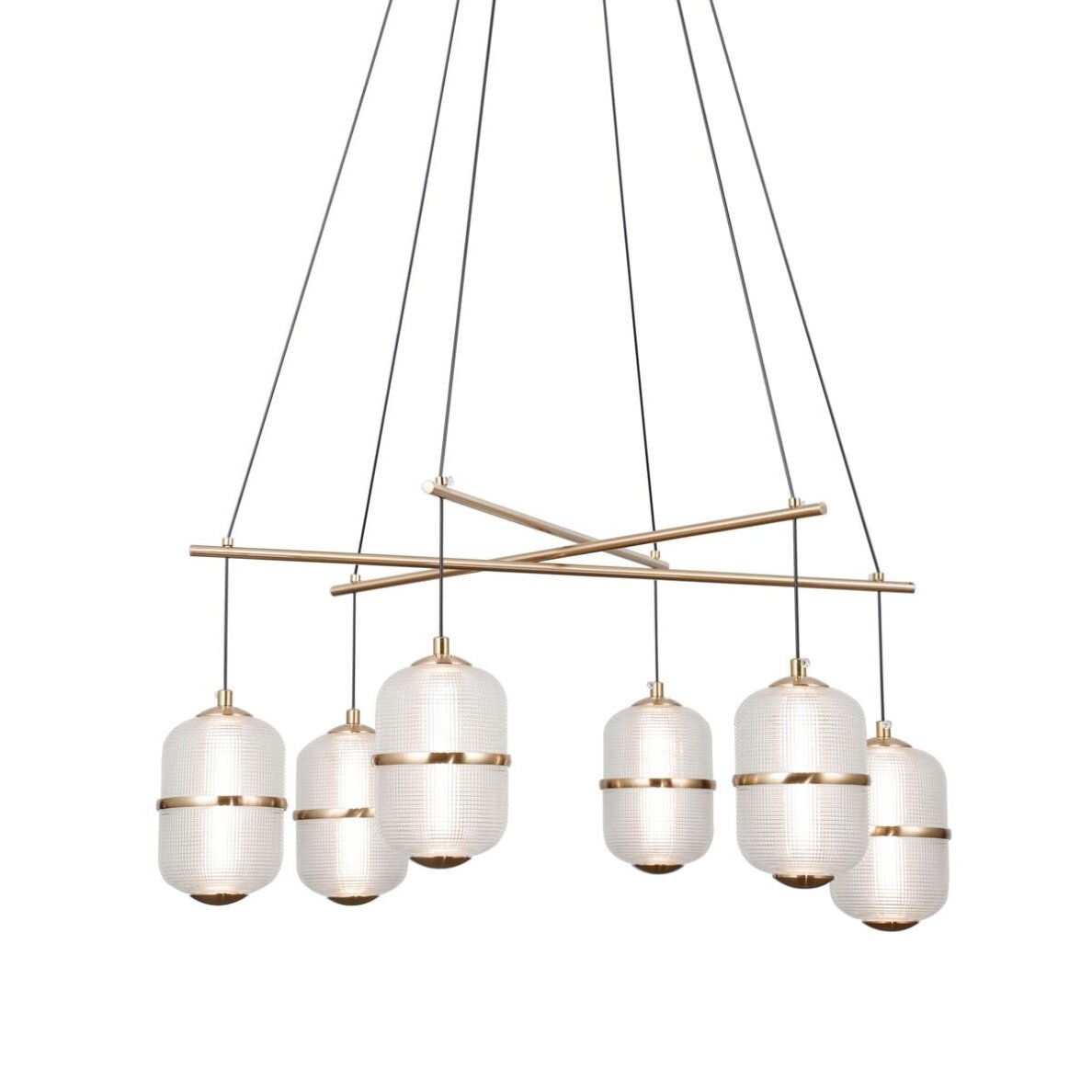 Pakabinamas šviestuvas Alani PND-34375-6-BK 2