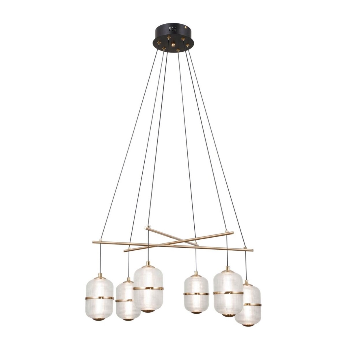 Pakabinamas šviestuvas Alani PND-34375-6-BK Pakabinamas šviestuvas Alani PND-34375-6-BK