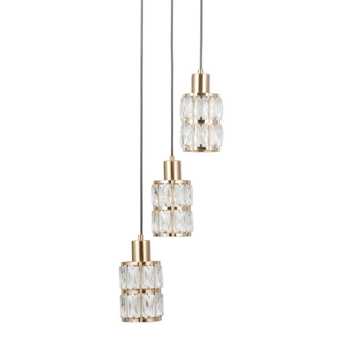 Pakabinamas šviestuvas Alma PND-40668-3-HBR 4