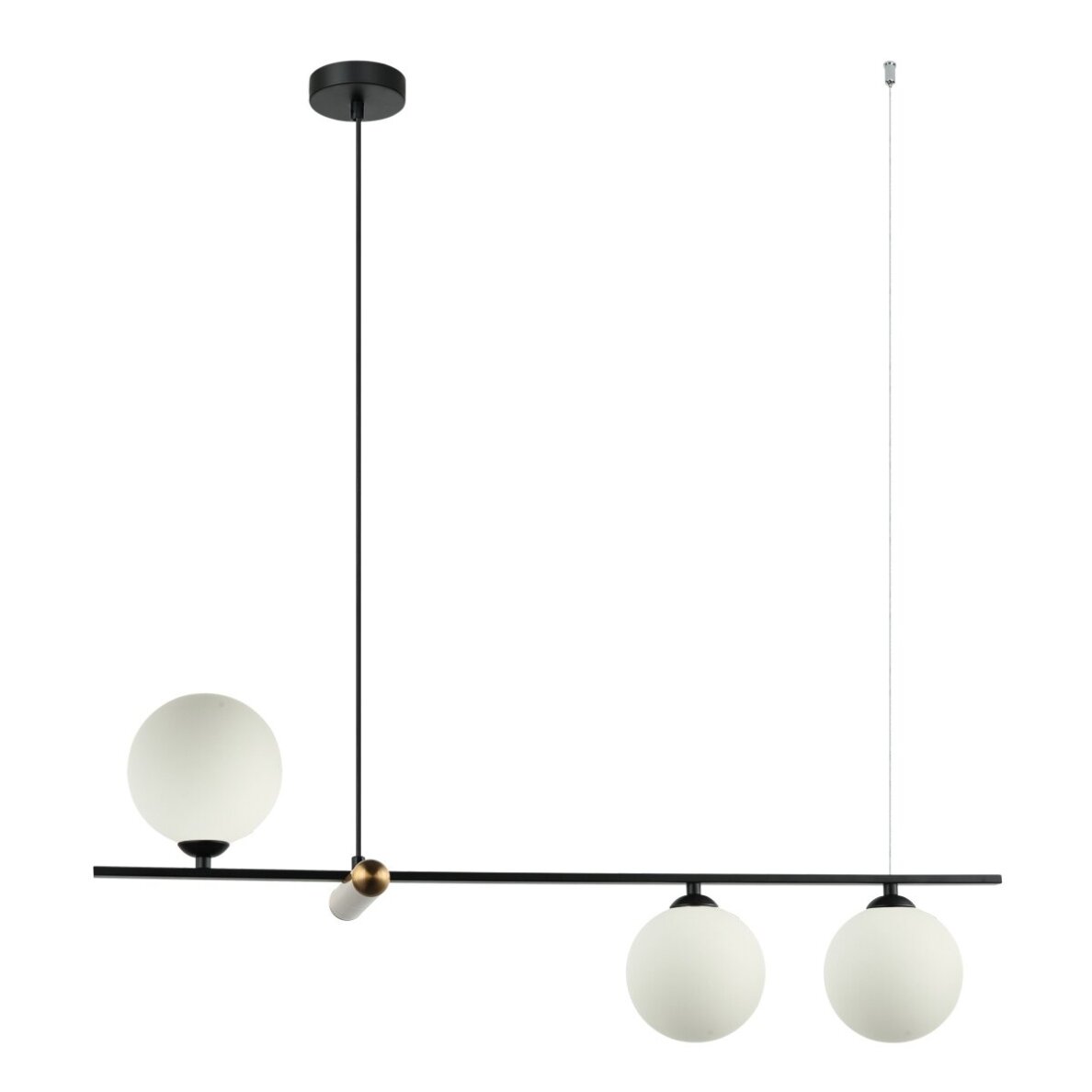 Pakabinamas šviestuvas Barletta PND-76540-3-BK