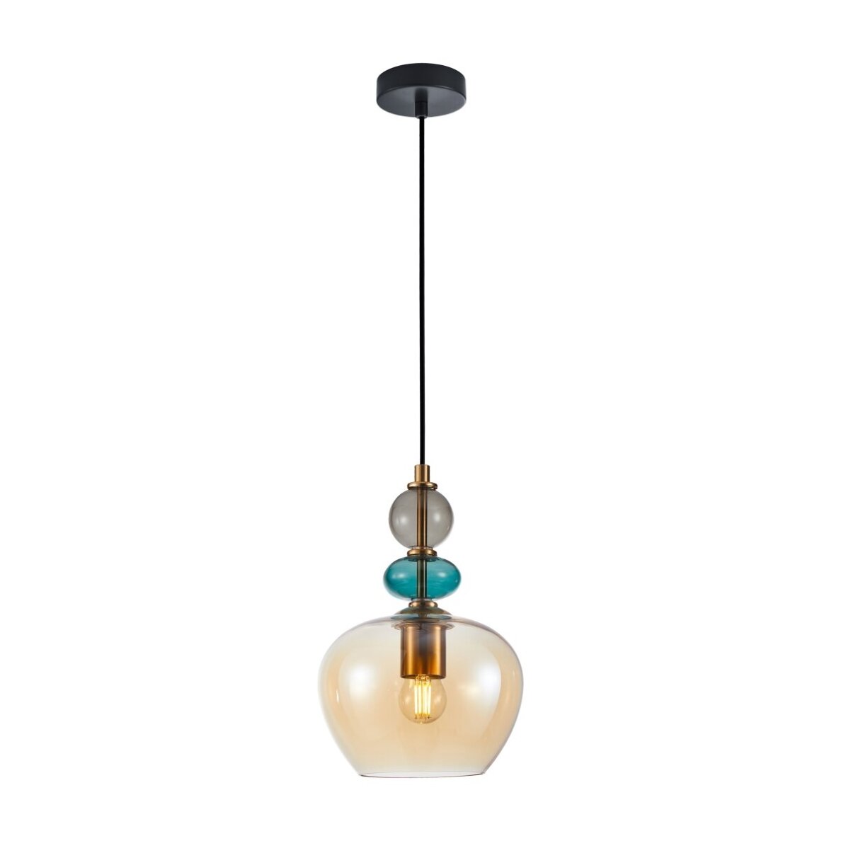Pakabinamas šviestuvas Busco PND-30263-1A-BRO-AMB