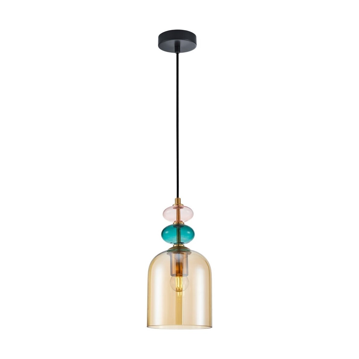 Pakabinamas šviestuvas Busco PND-30263-1B-BRO-AMB