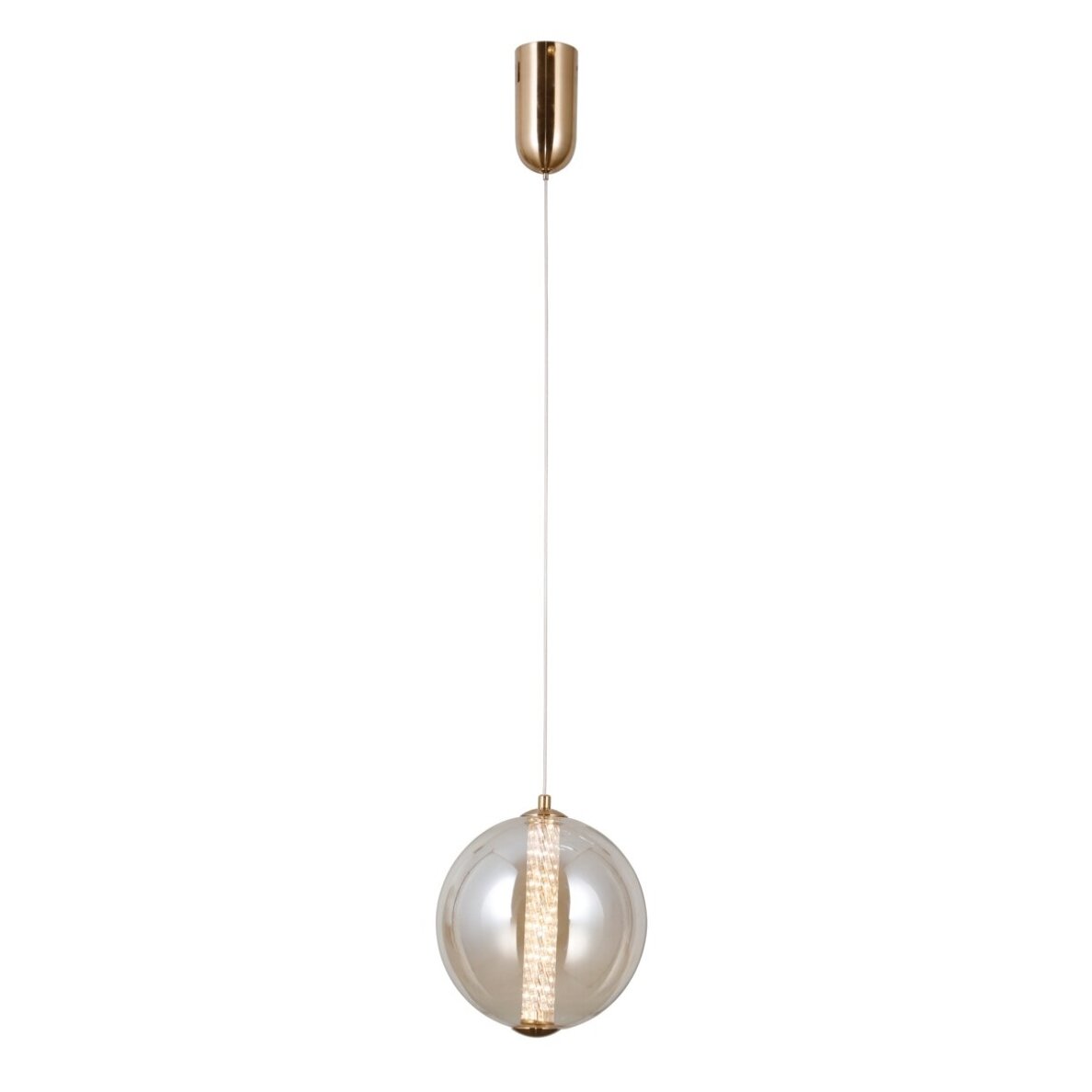 Pakabinamas šviestuvas Butero PND-34359-M-HBR-AMB