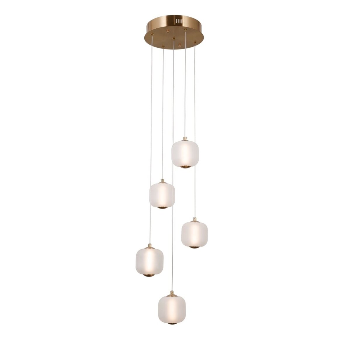 Pakabinamas šviestuvas Ganti PND-34362-5-HBR-OPAL