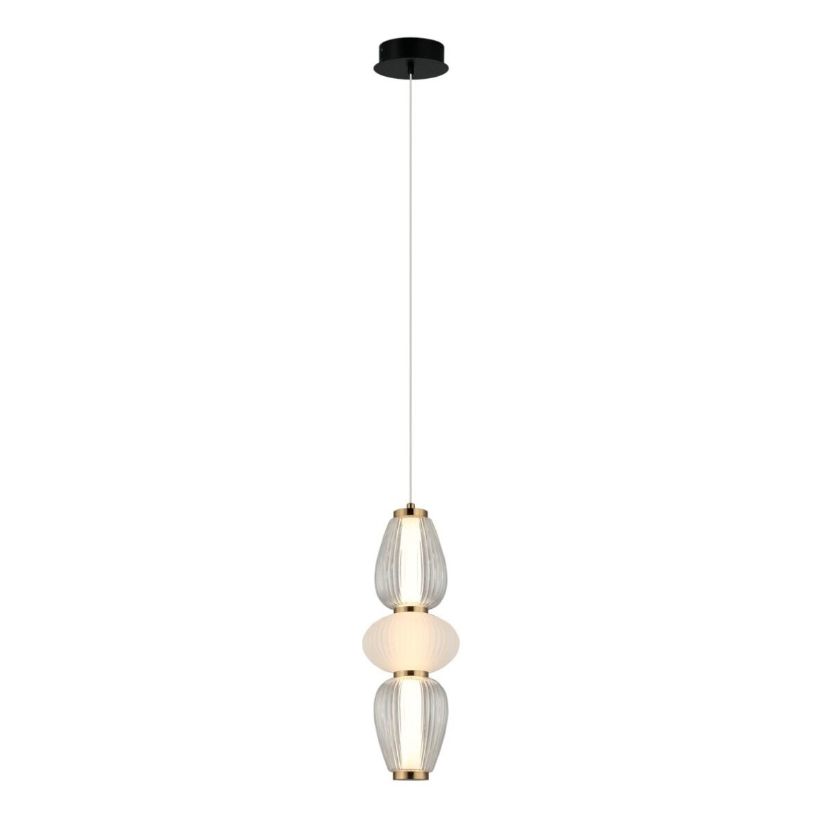 Pakabinamas šviestuvas Gastel PND-74937-3-BK