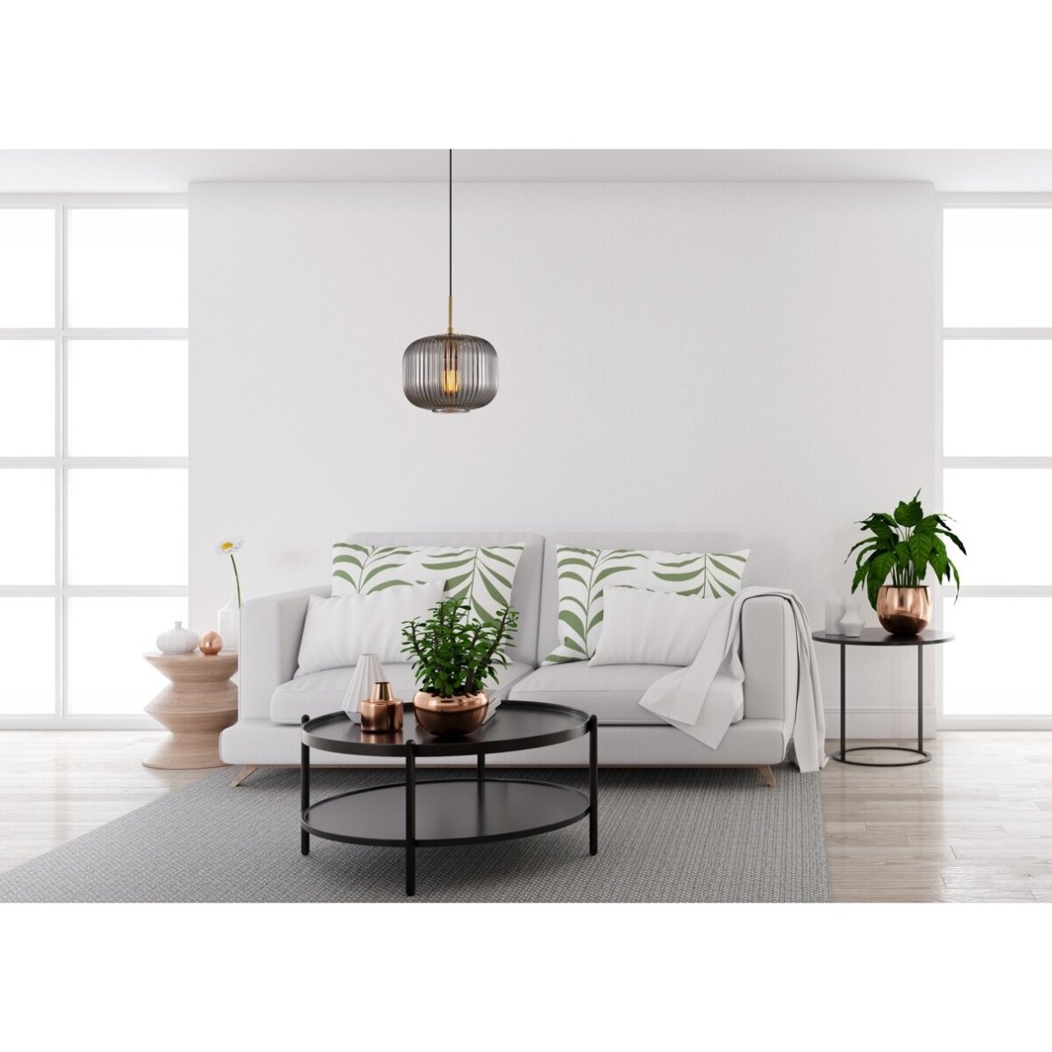 Pakabinamas šviestuvas Gavino PND-26476-1-BRO-SG 1