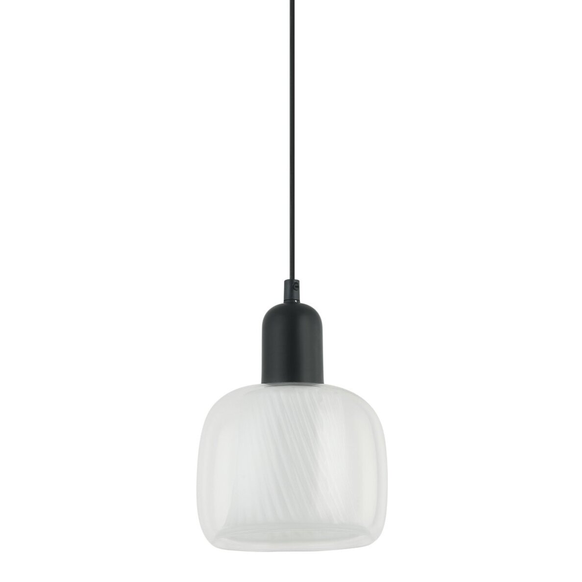 Pakabinamas šviestuvas Lamezia PND-67594-1-BK+CL Pakabinamas šviestuvas Lamezia PND-67594-1-BK+CL