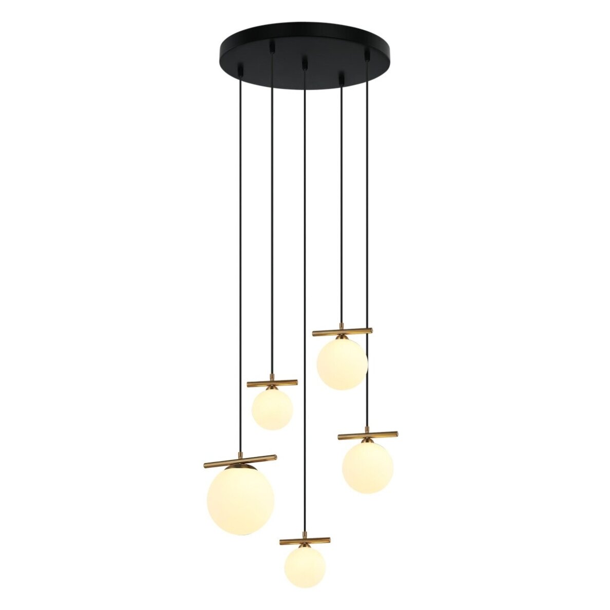 Pakabinamas šviestuvas Merseta PND-463325A-BRO+W 2